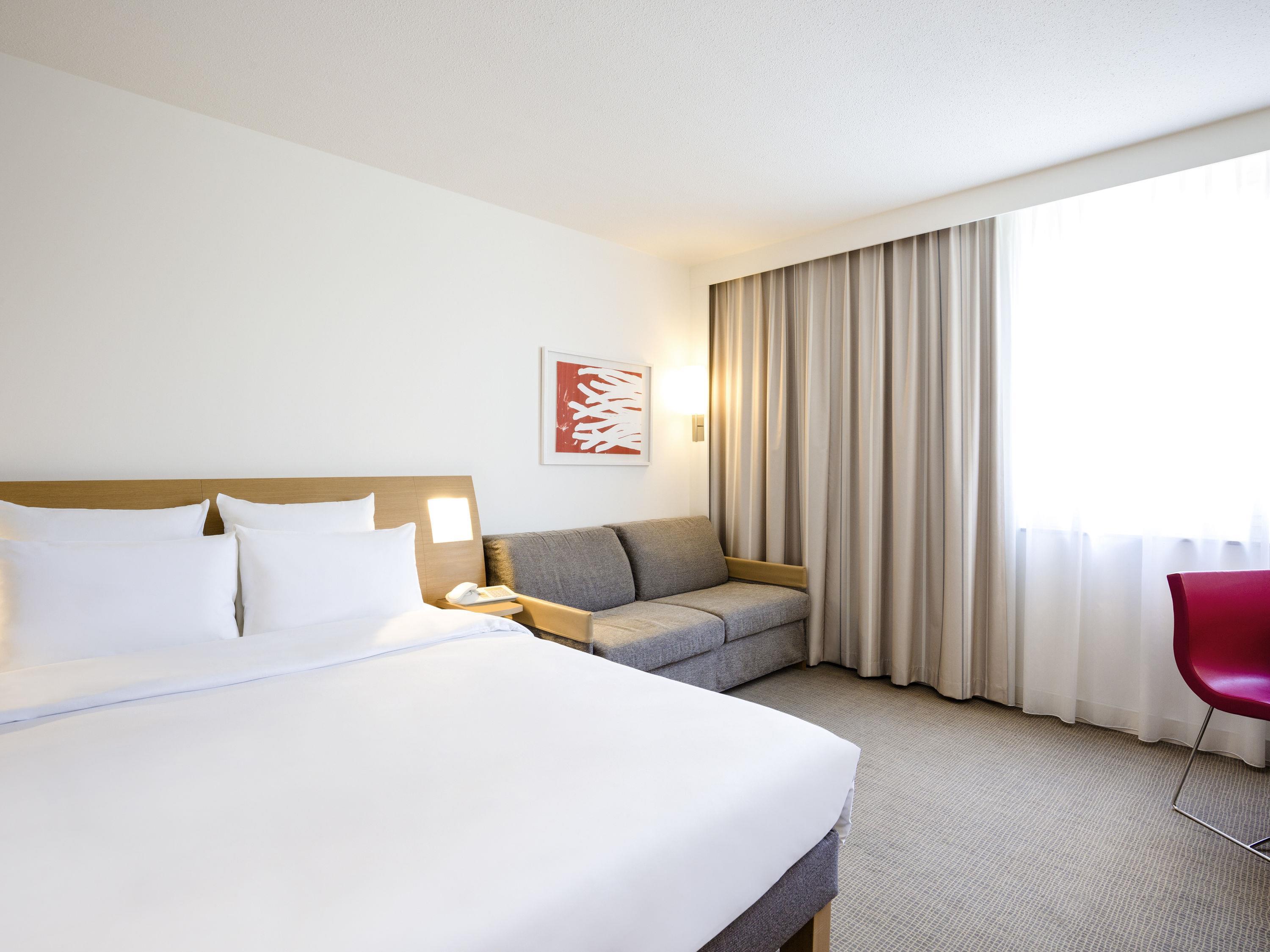 Novotel Wolverhampton Room Type - Superior Room, queen-size bed + convertible sofa
