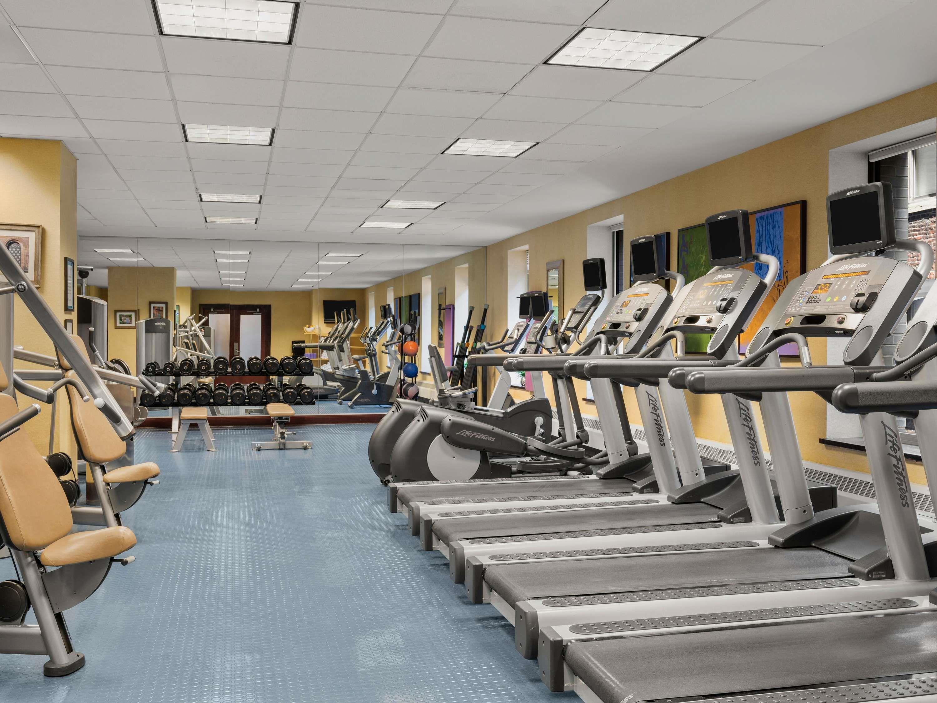 Health club fitness center gym