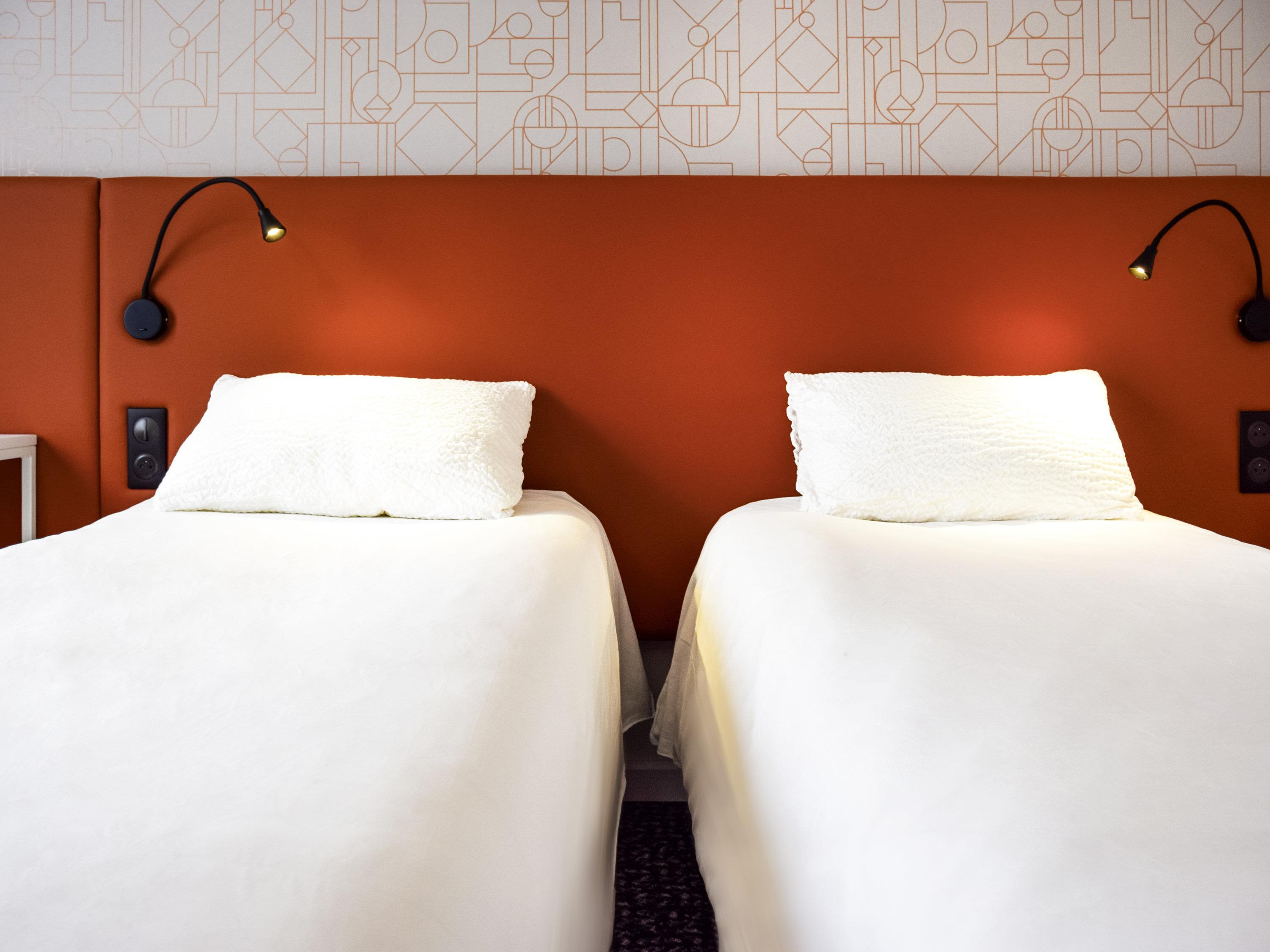 ibis Rodez Centre Room Type - Standard Room with two single beds