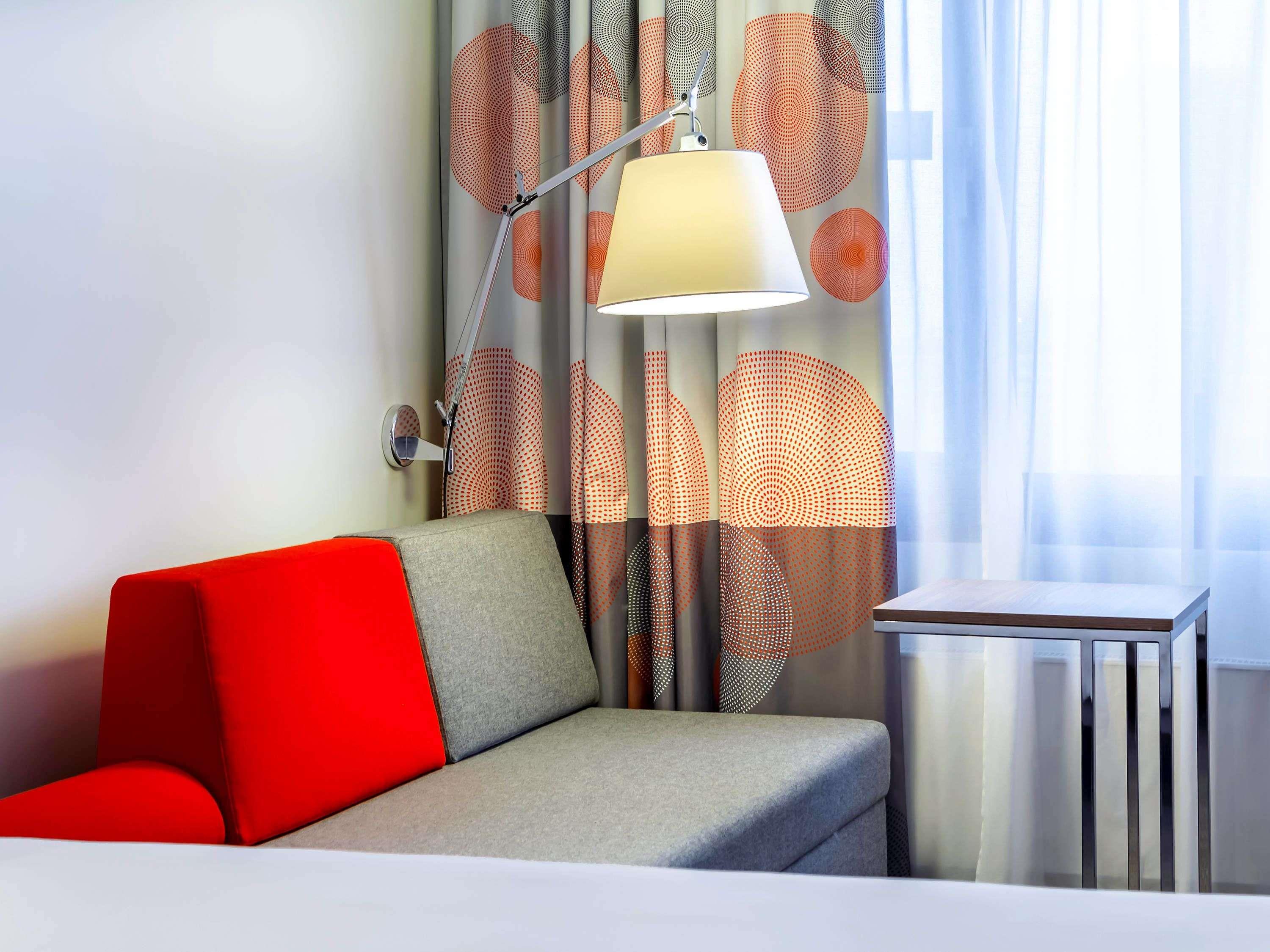 Novotel Katowice Centrum Hotel Room Type - Executive Room with Double Bed and Sofa, City View, 15% restaurant discount Novotel Katowice Centrum Hotel Room Type - Executive Room with Double Bed and Sofa, City View, 15% restaurant discount