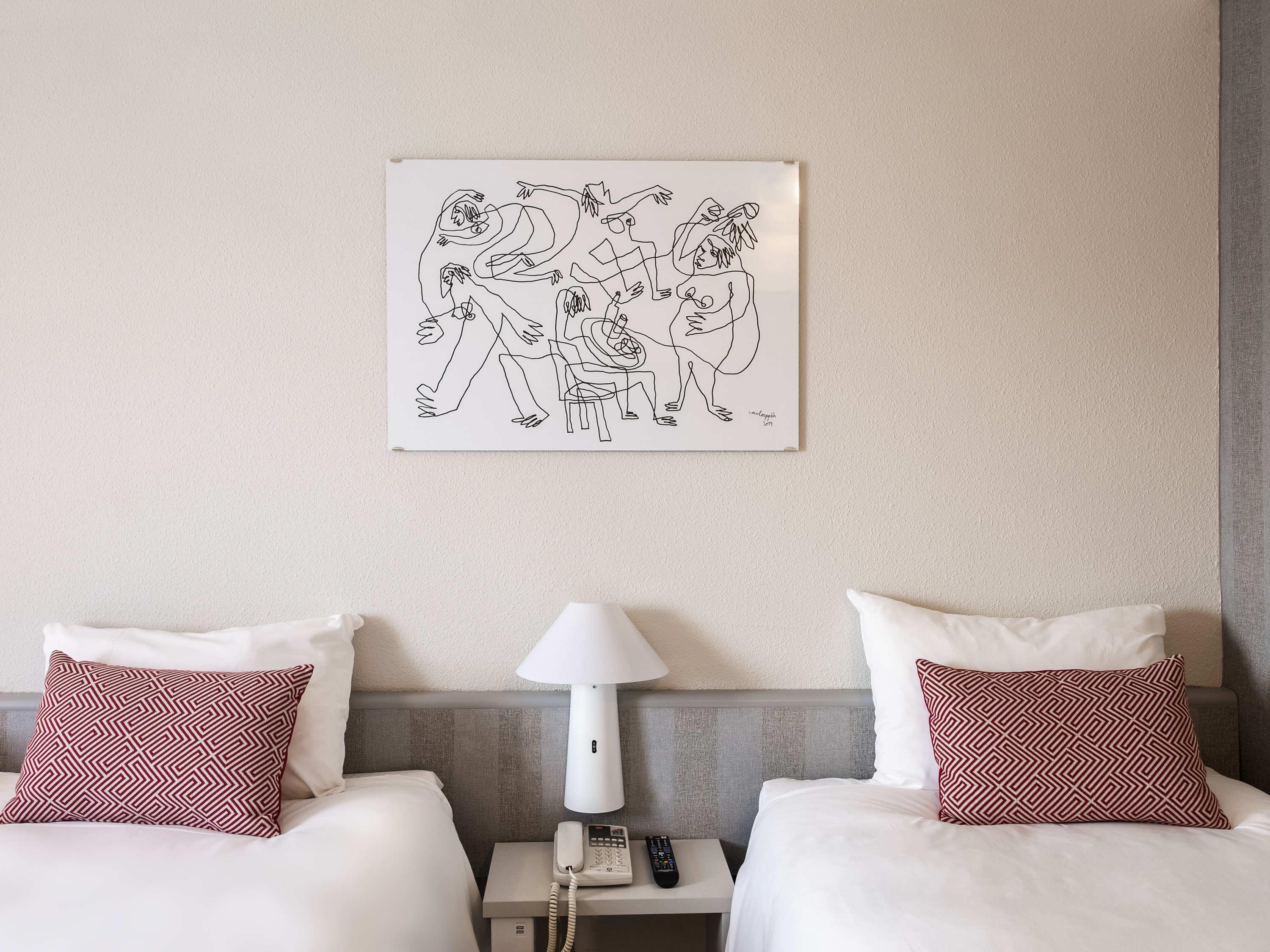 ibis Valencia Alfafar Room Type - This room has 2 single beds (35