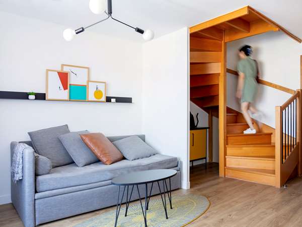 APARTMENT FOR 6 PEOPLE, WITH BALCONY, 2 BEDROOMS