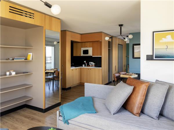 STUDIO FOR 4 PEOPLE, WITH BALCONY