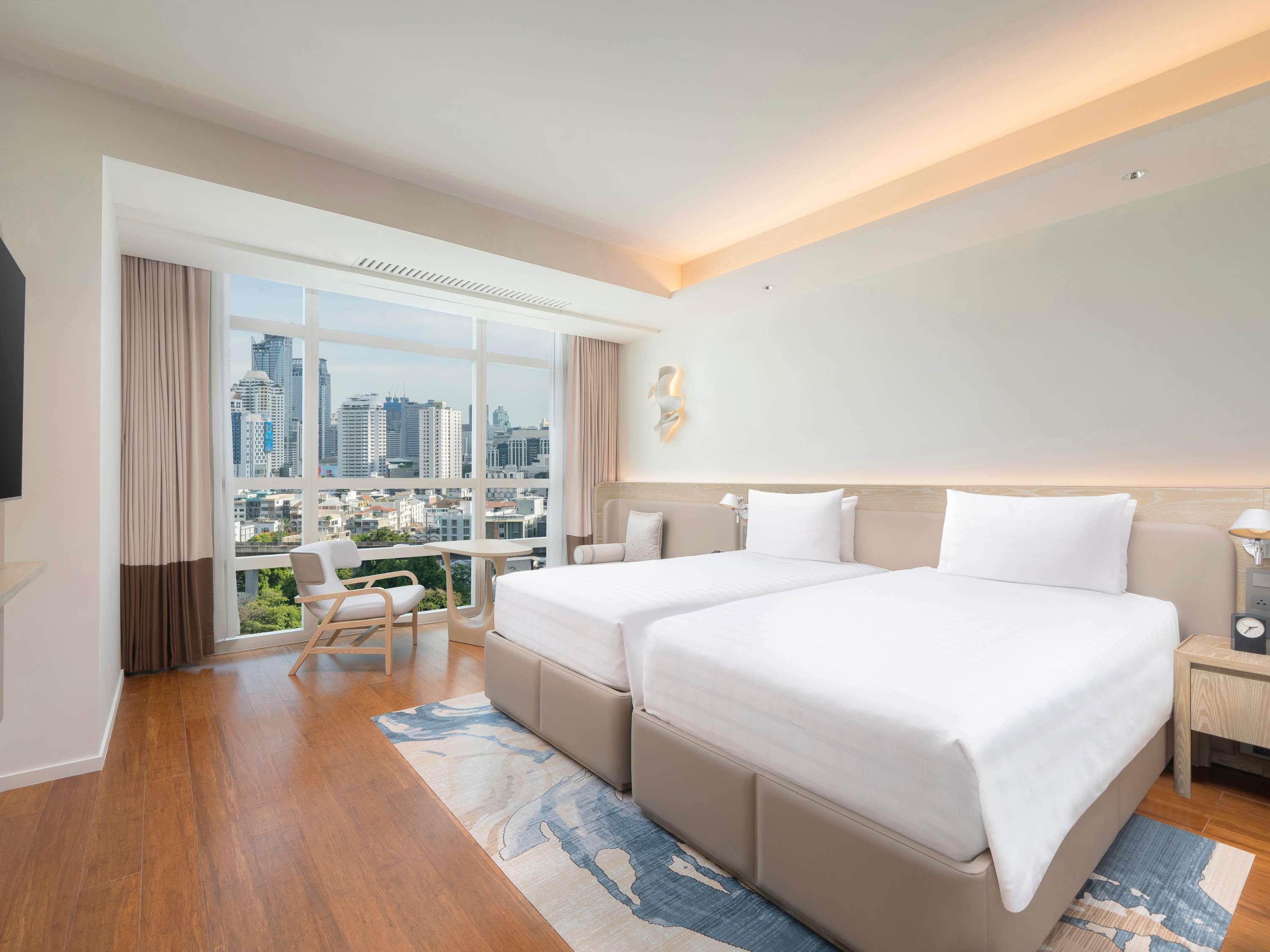 Pullman Bangkok King Power Hotel Room Type - Premier Deluxe with 2 Single Bed City View Pullman Bangkok King Power Hotel Room Type - Premier Deluxe with 2 Single Bed City View