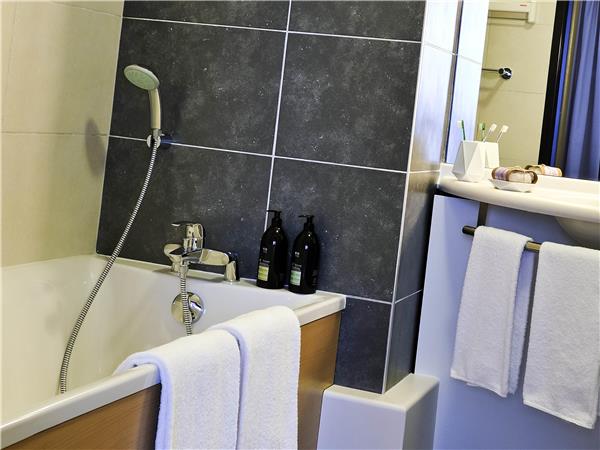Studio with 1 double bed and 1 sofa bed