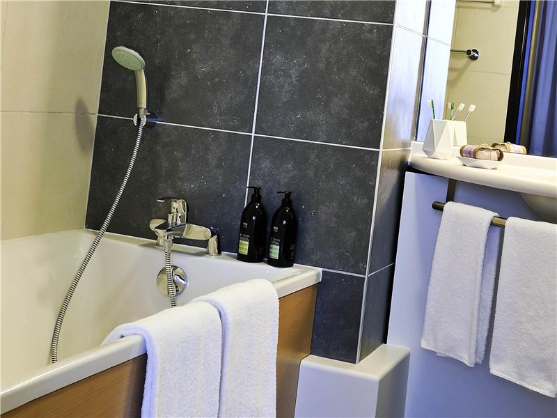 Studio with 1 double bed and 1 sofa bed