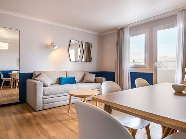 Apartment with 3 rooms for 6 people