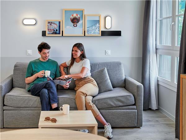 Apartment with 1 bedroom for 5 people