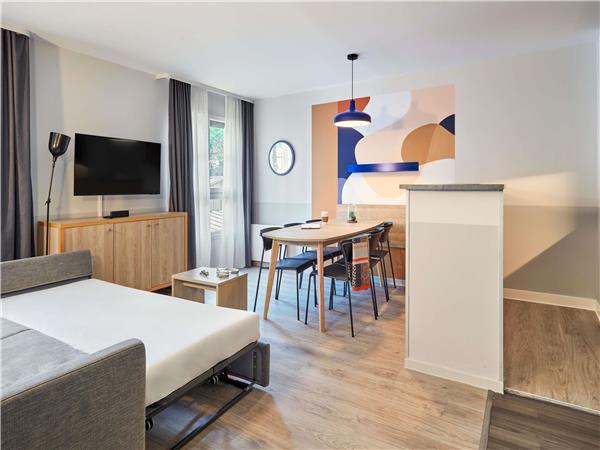 Apartment with 1 bedroom for 5 people