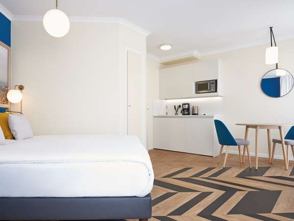 Studio with balcony for 2 people