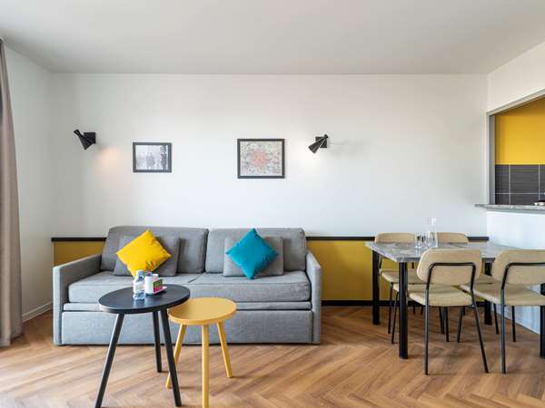 1-bedroom apartment with balcony for 4 people