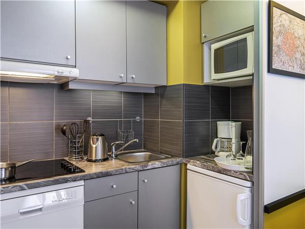 Studio with balcony for 2 people