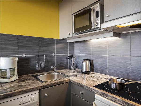 1-bedroom apartment with balcony for 4 people