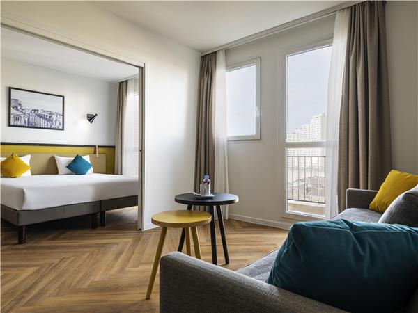 Apartment with 1 bedroom for 4 people
