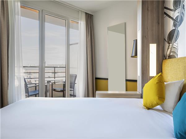 1-bedroom apartment with balcony for 4 people