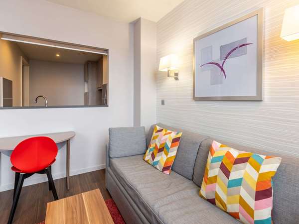 Large apartment with 1 bedroom for 4 people