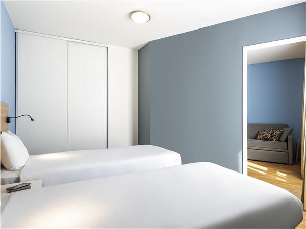 Apartment for 4 people with twin beds
