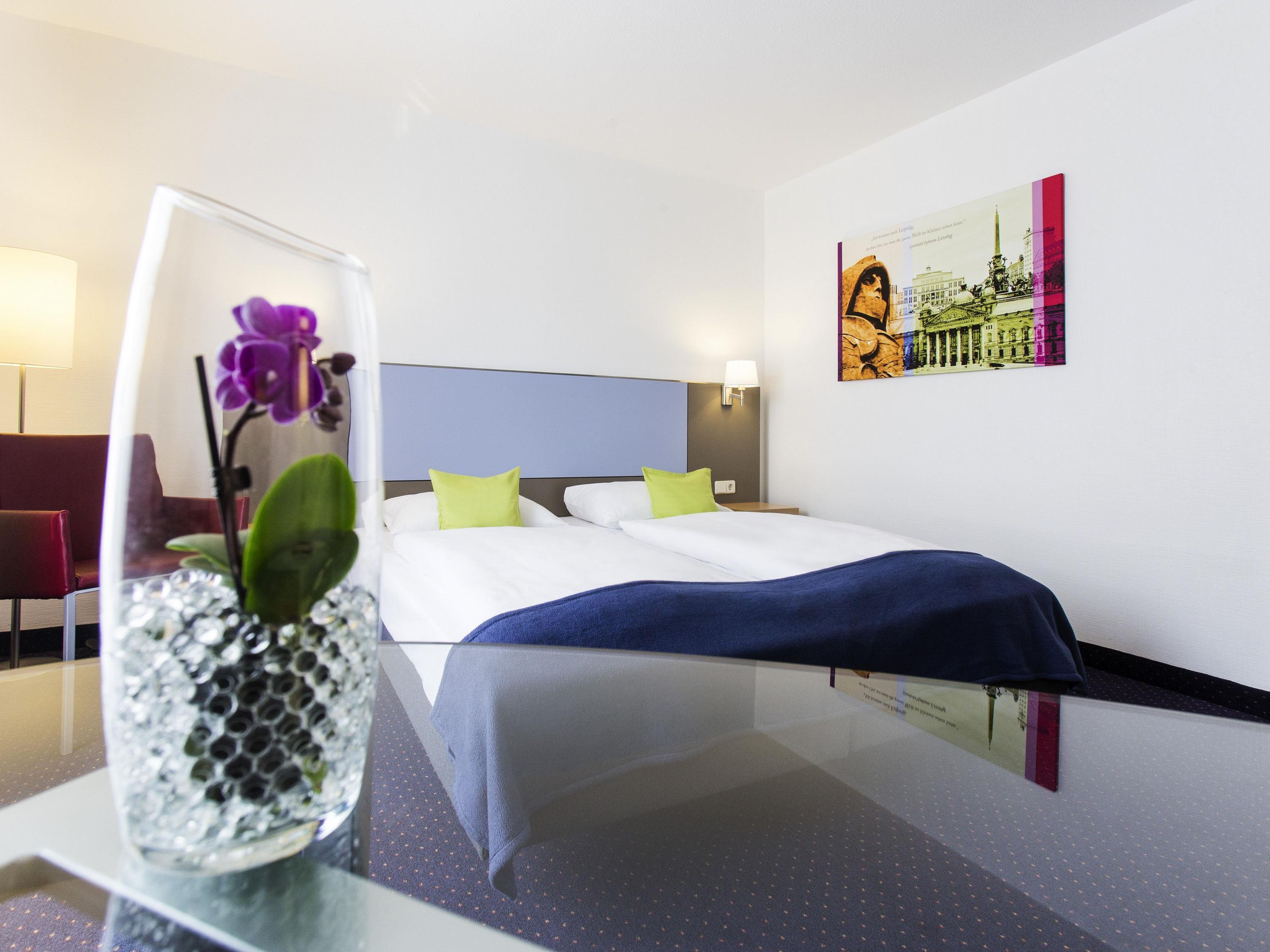 ibis Styles Leipzig Room Type - Superior Room with 1 double bed and wardrobe