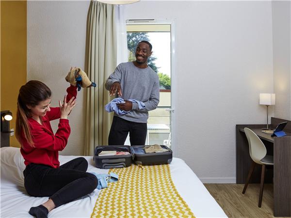 Studio for 2 people with a balcony - Double bed