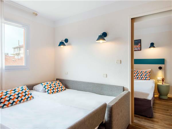 One-bedroom apartment for 4 people