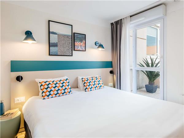 1-bedroom apartment with balcony for 4 people