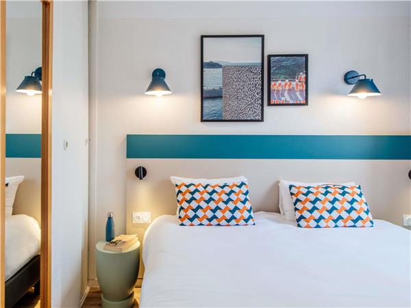 1-bedroom apartment with balcony for 4 people