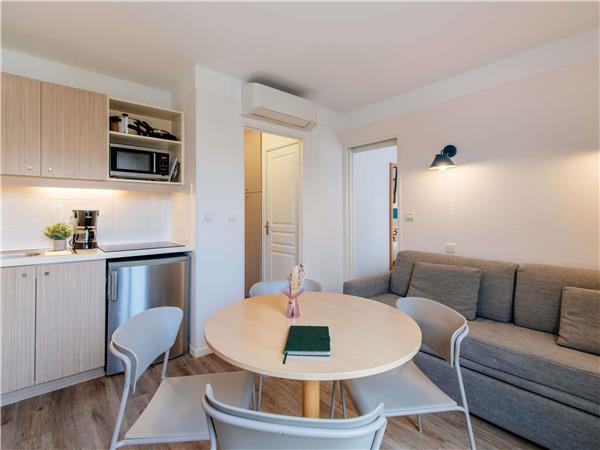 1-bedroom apartment with balcony for 4 people