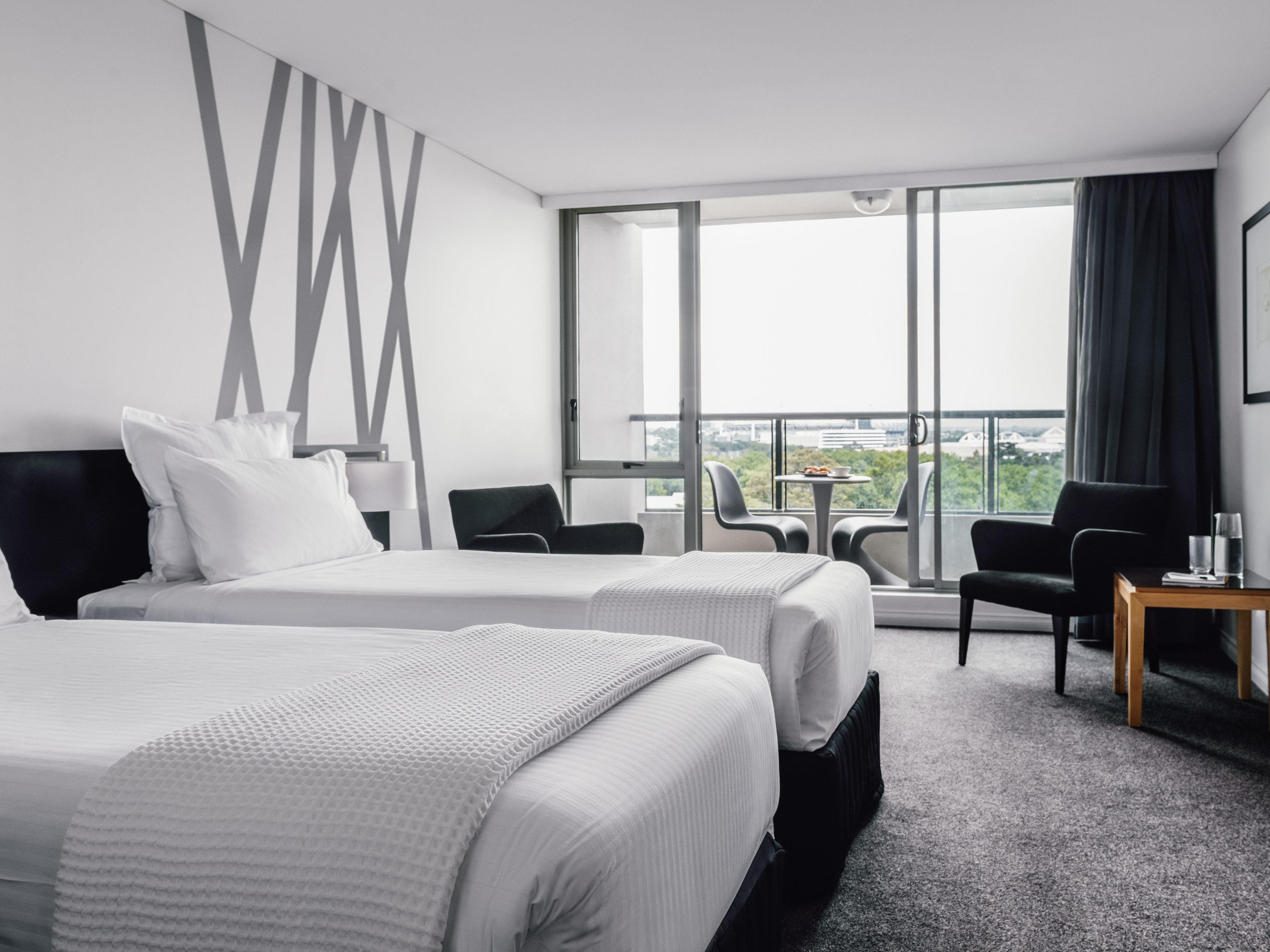 Quay West Suites Melbourne Room Type - 2 Bedroom 2 Bathroom Superior Apartment, King & Queen, Floors 4 - 9, Kitchen, Balcony