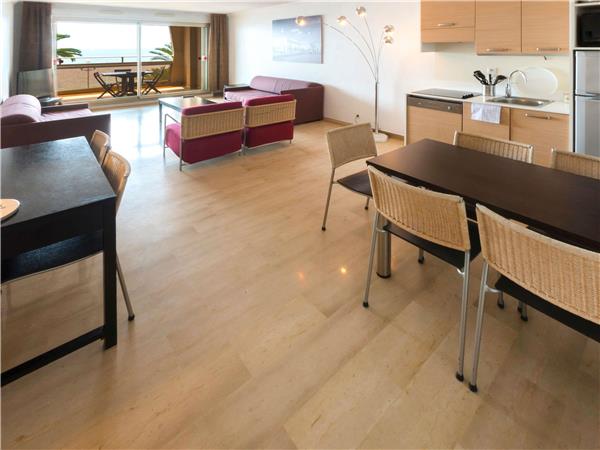 Apartment with 1 bedroom for 6 people, sea view