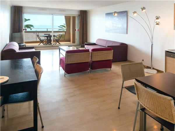 Apartment with 1 bedroom for 6 people, sea view
