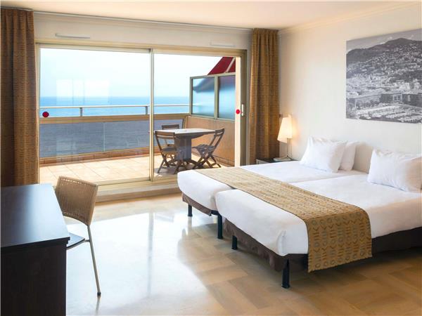Studio for 2 people, sea view