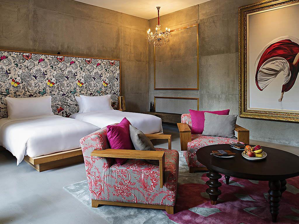 SO Sofitel Hua Hin Room Type - SO COMFY, 2 Twin Beds, Garden View, SO Arty & Nature Design