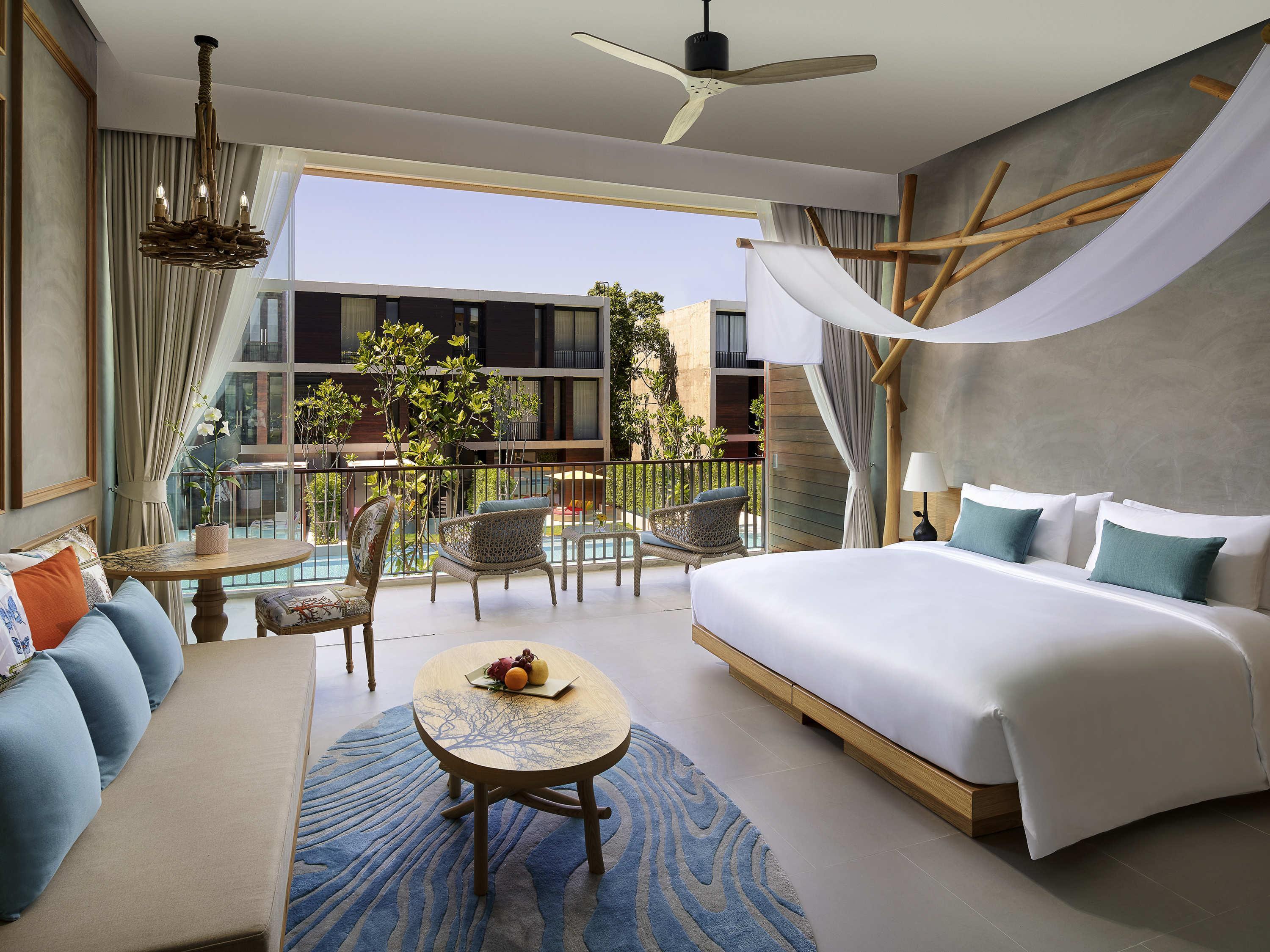SO Sofitel Hua Hin Room Type - SO STUDIO, 1 King Bed, Signature Pool View, Open Plan, SO Nature design