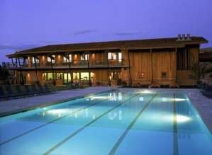 Evening Pool | Spring Creek Ranch