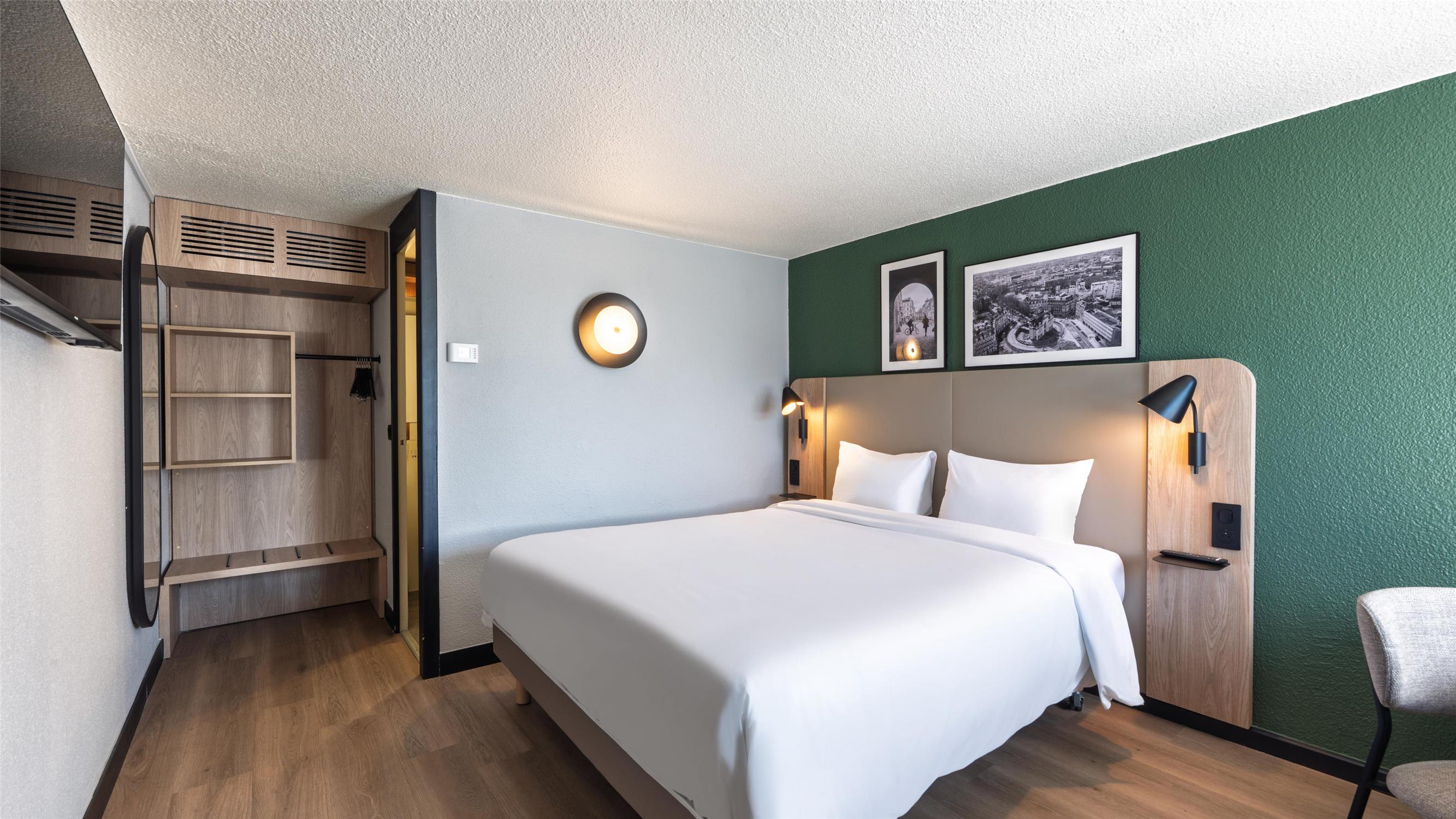 Campanile NATURE - Lille Wasquehal - Chambre queen