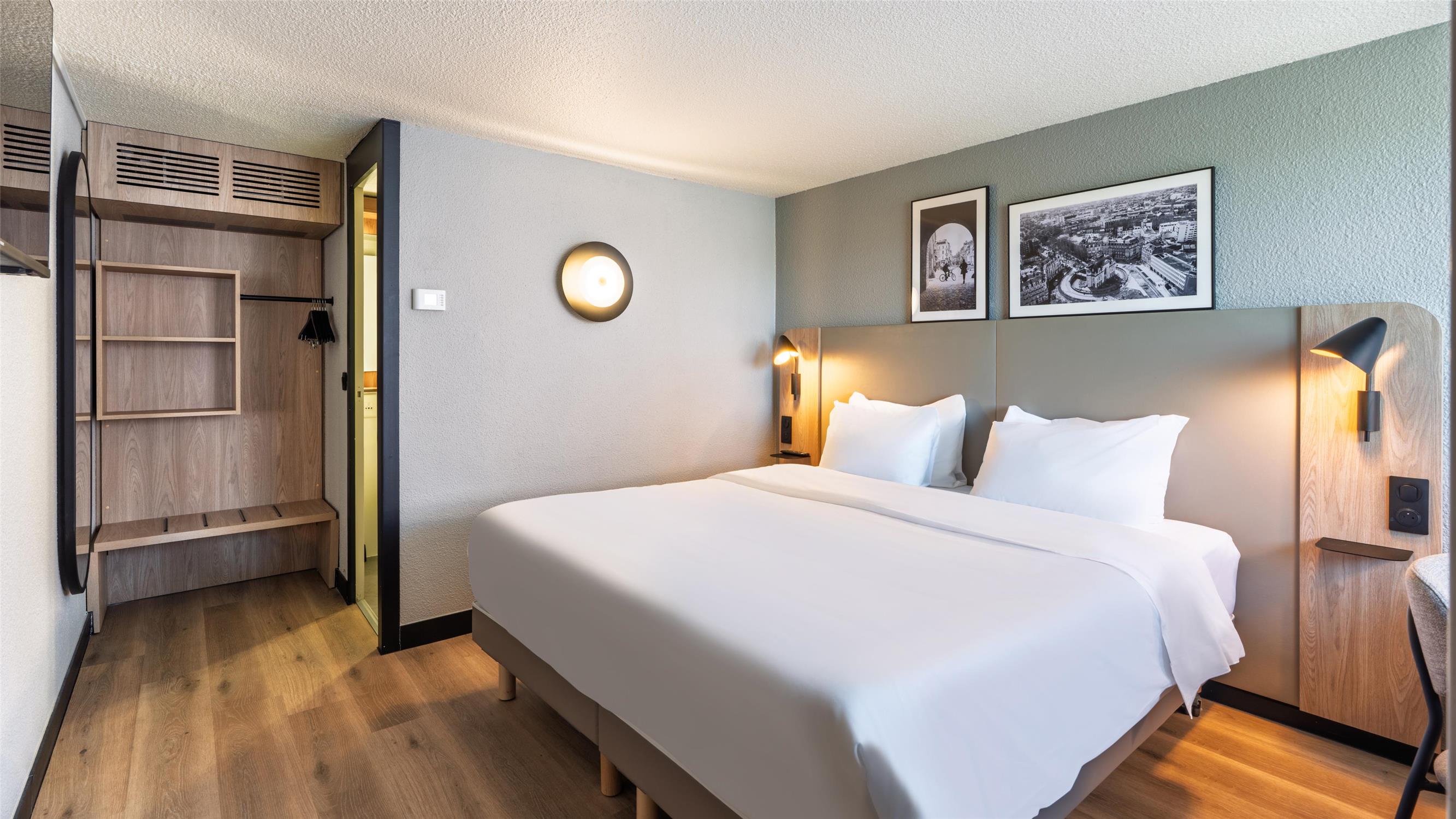 HOTEL CAMPANILE NATURE - LILLE WASQUEHAL - Campanile NATURE - Lille Wasquehal - Chambre KING