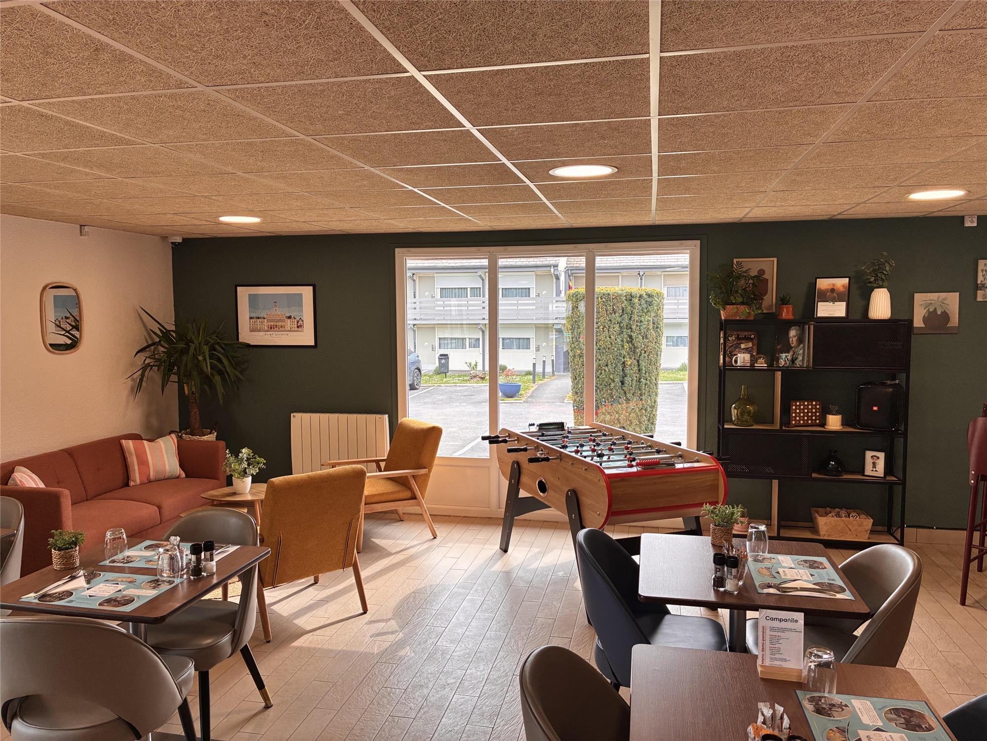 HÔTEL CAMPANILE SAINT QUENTIN - Hotel Campanile SAINT QUENTIN - LE RESTAURANT CO WORKING