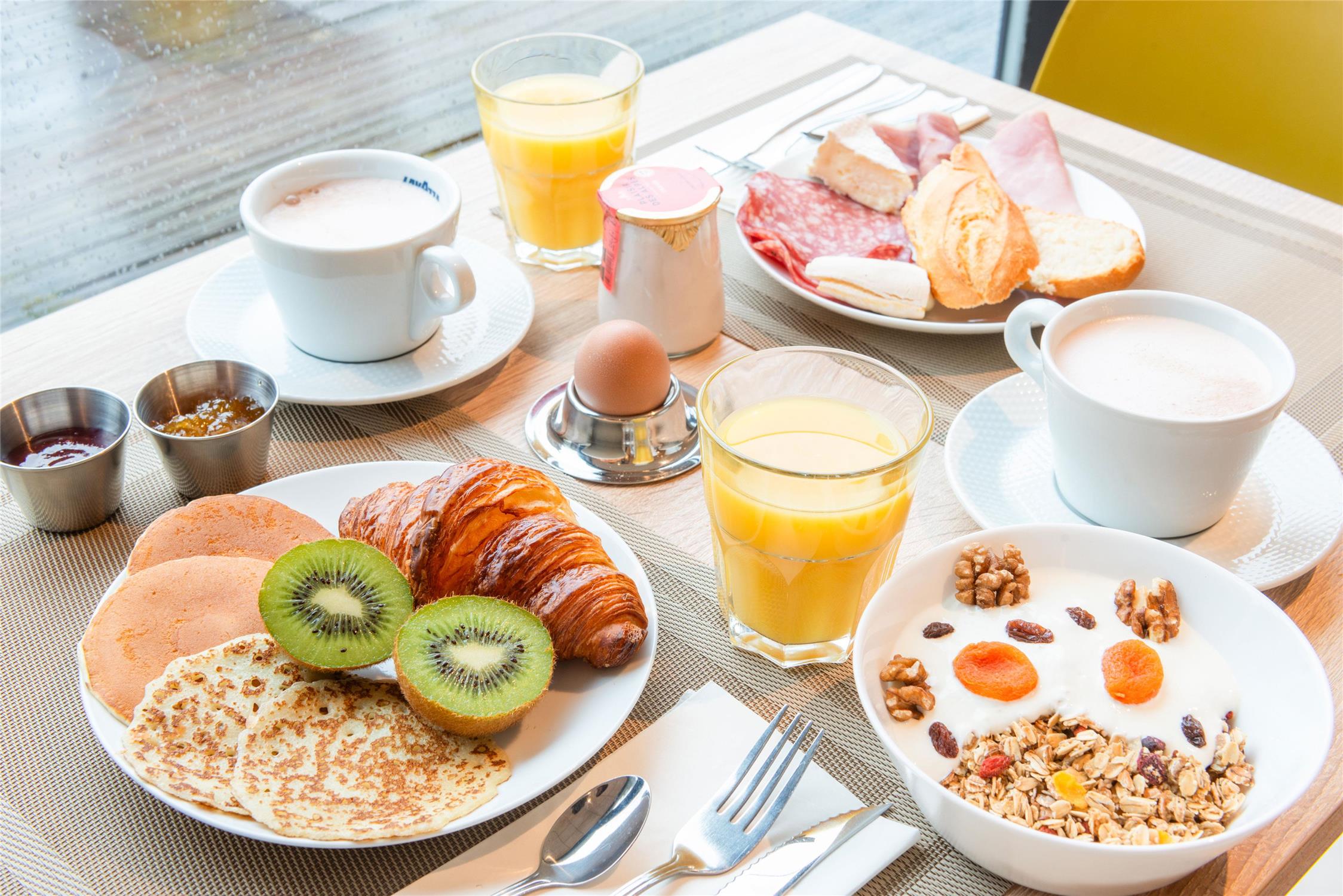 Petit déjeuner chez Kyriad