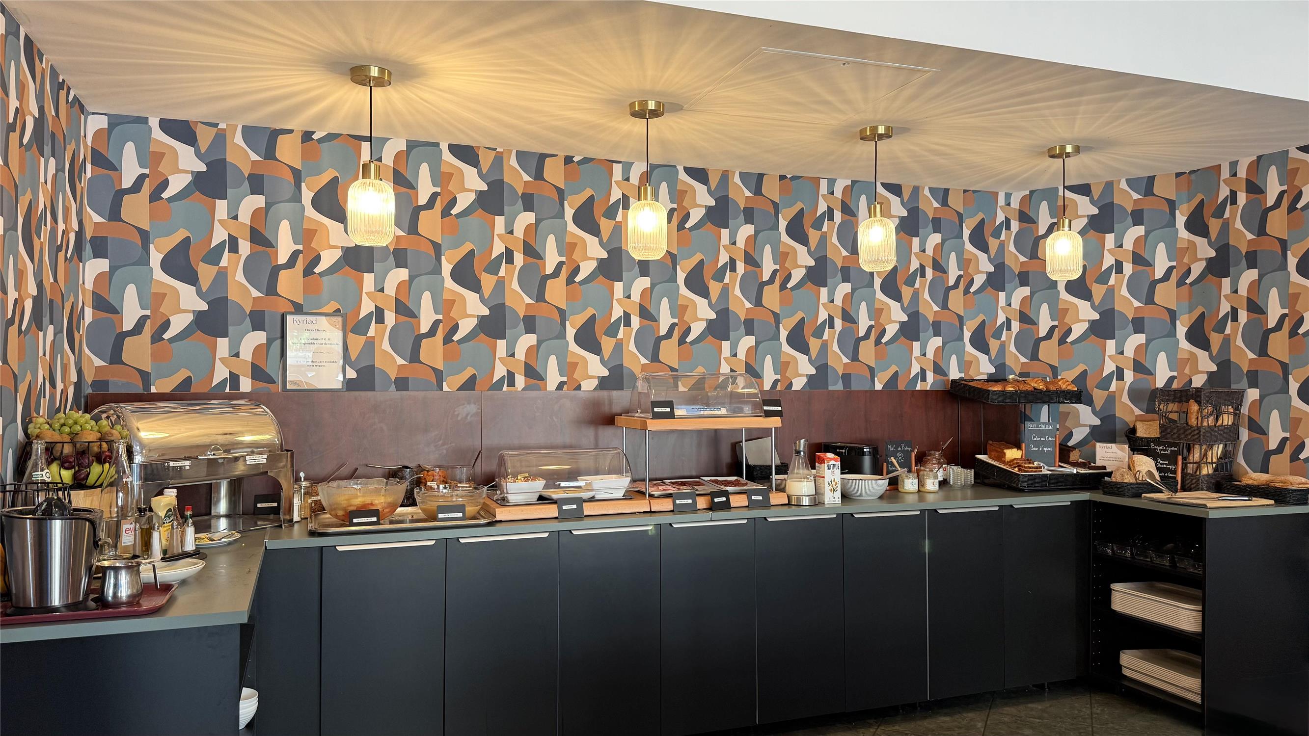 Le buffet petit-déjeuner