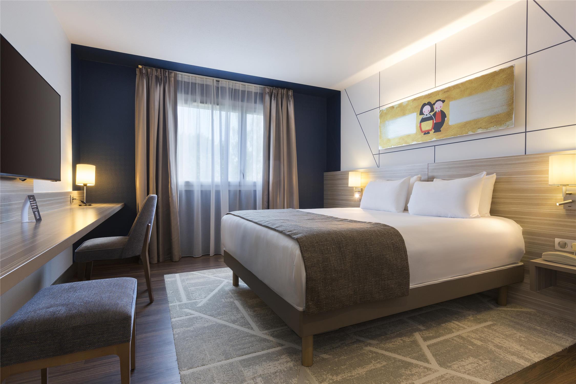 HOTEL KYRIAD STRASBOURG SUD - Lingolsheim - Double bedroom