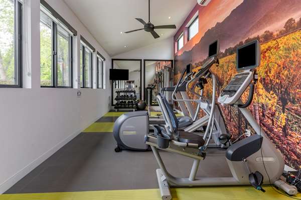 Fitness/ Exercise Room - Best Western Plus Stevenson Manor Hotel Calistoga