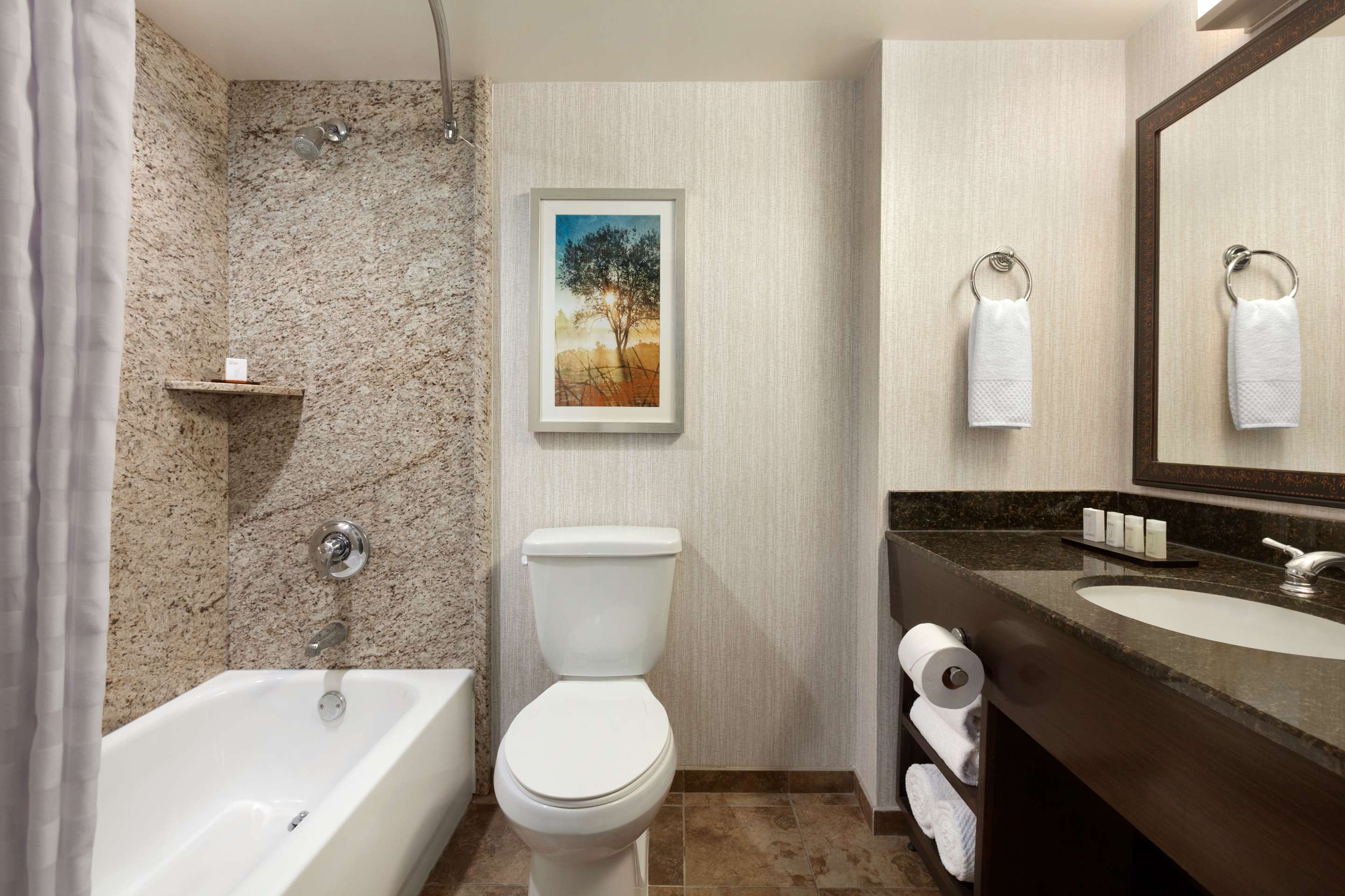 Guest room bath