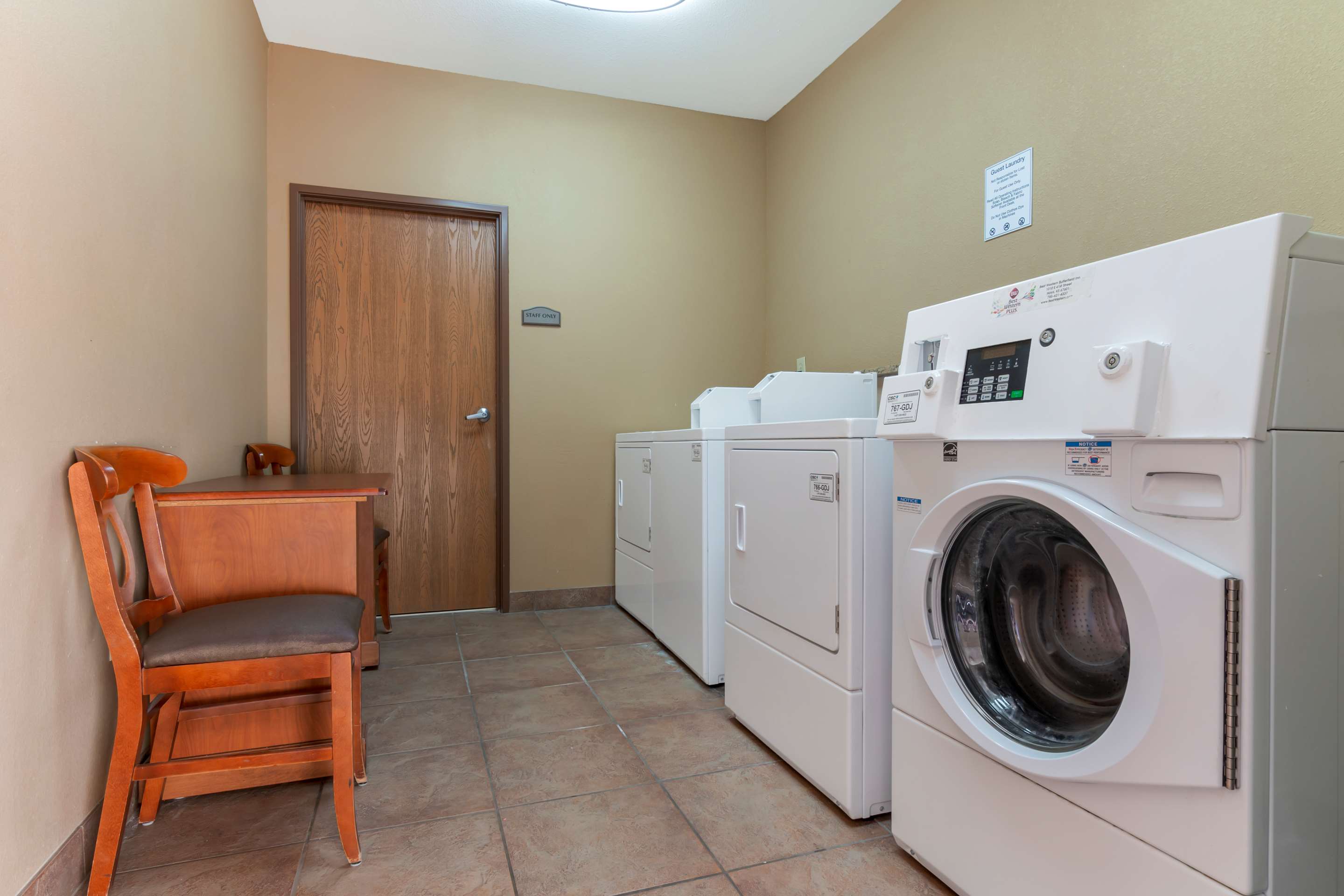 Laundry | Best Western Plus Butterfield Inn