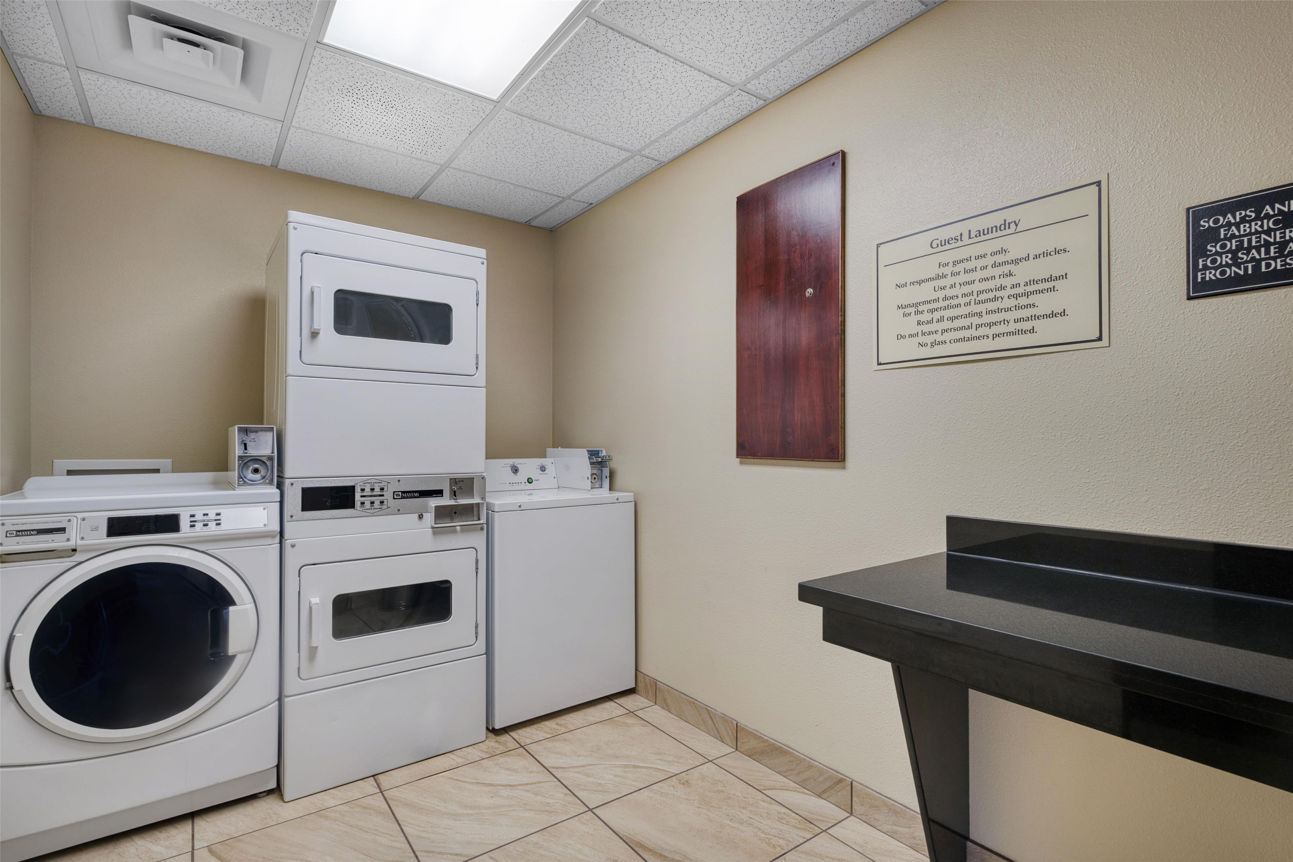 Laundry | Best Western Shelby Inn & Suites