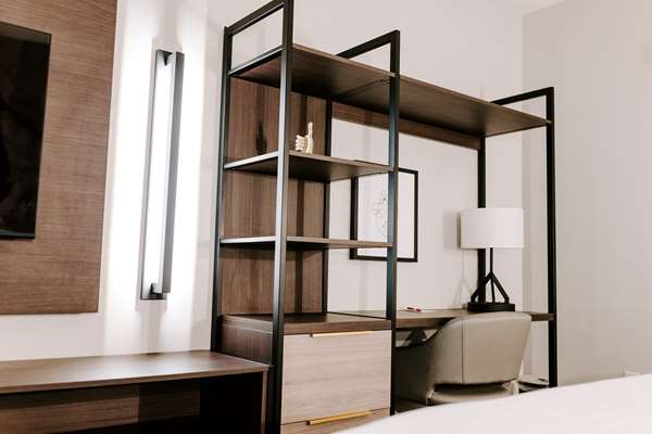 2 Queen Beds, Non-Smoking, Communication Assistance, Sofabed, Work Desk, Mini Fridge