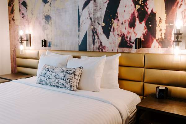 Suite-1 King Bed, Non-Smoking, Communication Assistance, Sofabed, Work Desk, Mini Fridge