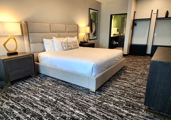 Suite-1 King Bed, Non-Smoking, Sofabed, Balcony, Kitchen, Living Room, Work Desk