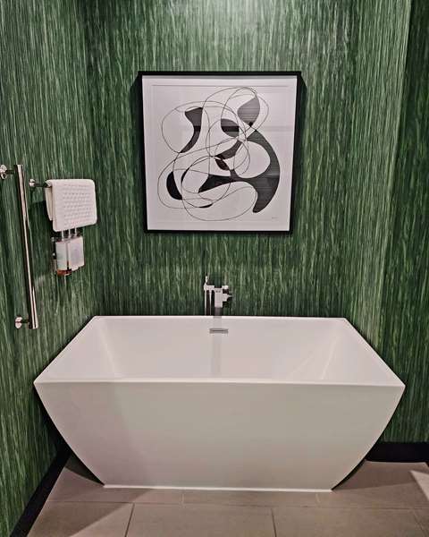Suite-1 King Bed, Non-Smoking, Sofabed, Balcony, Kitchen, Living Room, Work Desk