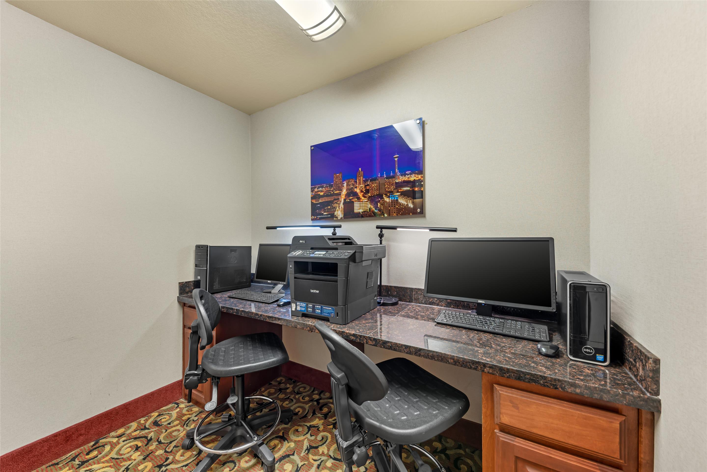Business Center | Best Western Plus San Antonio East Inn & Suites