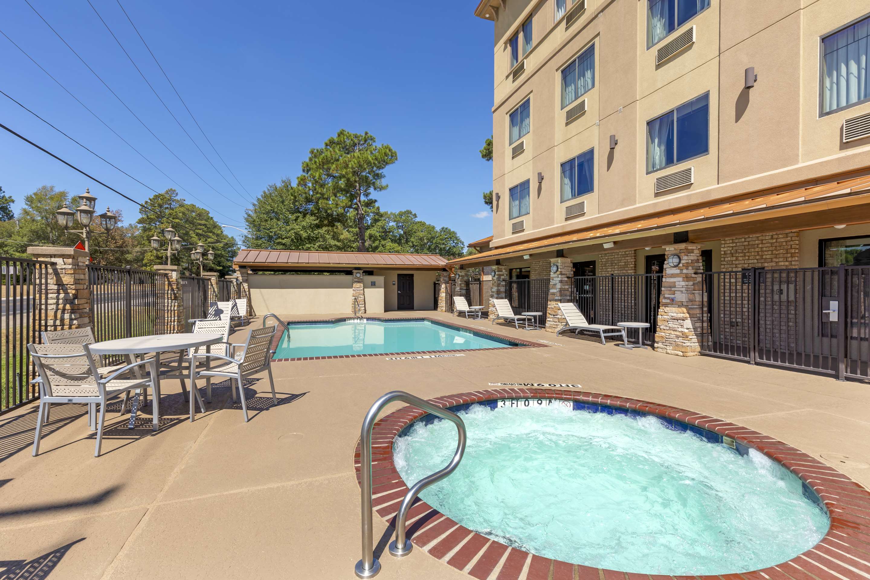 Pool and Hot Tub